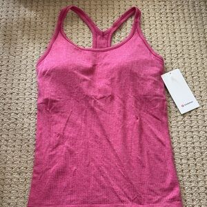 lululemon Ebb to Street Tank in Pink